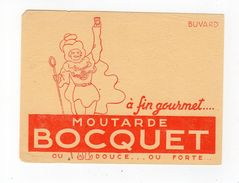 Aot17     78827     Buvard   Moutarde Bocquet - Moutardes