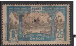 GABON           N°   84   ( 1 )    OBLITERE         ( O 1349  ) - Usati