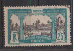 GABON           N°   84   ( 6 )    OBLITERE         ( O 1354 ) - Usati