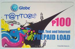Philippines Globe Tattoo Reload Card - Philippines