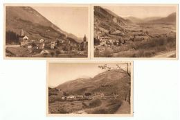 VOREPPE - 38 - LOT 3 CPA - BAGATELLE ET VIEILLE EGLISE , VIEUX QUARTIER , VUE GENERALE ET MONTAGNE LA SURE - Voreppe