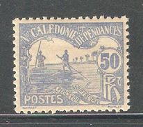New Caledonia 1906, Postage Due, 50c, Scott # J14, VF MH*OG (FC-4) - Strafport