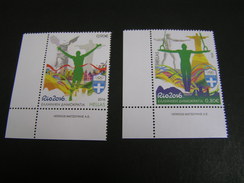 GREECE 2016 Olympic Games-RIO 2016 - Unused Stamps