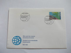 Lettre Suisse Helvetia 1992 Cachet Bern - Poststempel