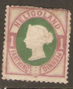 Heligoland 1875 SG 10  Mounted Mint - Heligoland (1867-1890)