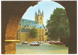 Sluis - Stadhuis - Groot Formaat - Oldtimer BMW / Mercedes / Ford - Sluis