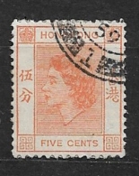 HONG KONG -   1954 Queen Elizabeth II    Used - Used Stamps