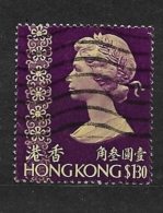 HONG KONG -  1975 Queen Elizabeth II     Used - Oblitérés