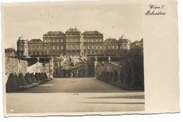 Old Real Photograph Postcard, Austria, Belvedere, 84 Echte Fotografie, 1932. - Belvédère