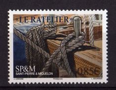 St Pierre Et Miquelon 2017 - Cordes Et Polies, Le Ratelier - 1val Neufs // Mnh - Unused Stamps