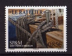 St Pierre Et Miquelon 2017 - Cordes Et Polies, Le Ratelier - 1val Neufs // Mnh - Neufs