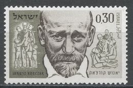 Israel 1962. Scott #230 (MNH) Janusz Korczak (1879-1942), Physician, Teacher, Writer - Ungebraucht (ohne Tabs)