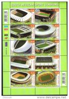 South Africa - 2010 Sports Stadiums Sheet (**) # SG 1797a - 2010 – África Del Sur