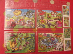 4 Puzzles Kinder  K 99 N° 124 à 127 + BPZ. 1999 - Puzzles