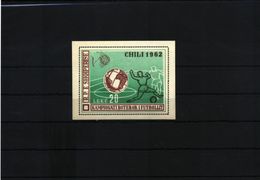 Albanien / Albania Michel Block 11 Postfrisch / MNH - 1962 – Cile