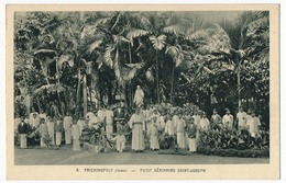 CPA - TRICHINOPOLY (Indes) - Petit Séminaire Saint Joseph - Indien