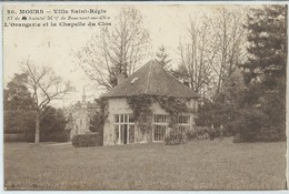 Mours-Villa Saint-Régis-L'Orangerie Et La Chapelle Du Clos (Voir Scan Verso Tampon: Villa Saint-Régis) - Mours