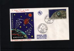 TAAF 1962 Raumfahrt / Space Telstar FDC - FDC