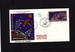 Comores 1962 Raumfahrt / Space FDC - Africa