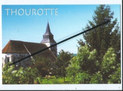 Carte Moderne- Eglise Notre Dame De La Nativité- Thourotte - Oise(60)-Communauté De Communes Des Deux Vallées - Thourotte