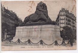 Paris - Le Lion De Belfort, 1917 - Statues