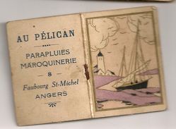 Calendrier Almanach 1933. Au Pélican, Parapluies Maroquineries 8 Faubourg Saint-Michel à Angers - Petit Format : 1921-40