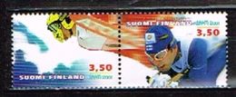 FINLANDE / Neuf **/MNH**/ 2001 - Championnat Du Monde De Ski à Lahti - Unused Stamps