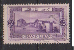 GRAND LIBAN          N°    60     ( 1 )          OBLITERE         ( O 1478 ) - Usados