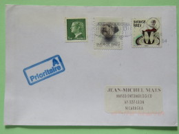 Sweden 2009 Cover Yetianda To Nicaragua - King - Dog - Coffee - Covers & Documents