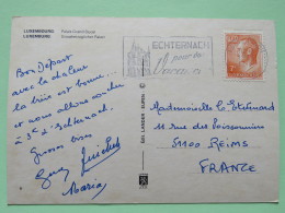 Luxembourg 1983 Postcard ""Duque Palace"" Echternach To France - Duque - Cartas & Documentos