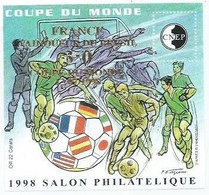 Bloc Feuillet CNEP Coupe Du Monde 1998 Surchargé N° 27 - CNEP