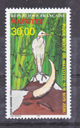 Mayotte PA 3 Oiseau Sur Le Zébu Neuf ** TB MNH Sin Charnela Faciale 4.56 - Posta Aerea