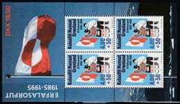GROENLAND GREENLAND 1995 - YvBF9** MNH - Drapeau Groenlandais - Blocks & Sheetlets