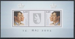 GROENLAND GREENLAND 2004 - YvBF29** MNH - Mariage De SAR Le Prince Héritier - Blocks & Sheetlets
