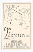 Monsempron Libos 2 Eme Exposition Monnaies Cartes Postales  7 Mars 1982 - Libos