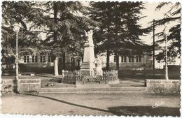 Damazan Le Monument Aux Morts Circulee En 195? - Damazan