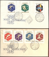 HUNGARY - MAGYARORS. - OLYMPICS  SQUAW  VALLEY - 1960 - Hiver 1960: Squaw Valley