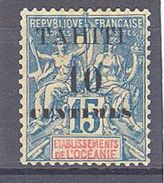 Tahiti:Yvert N°33(*) - Unused Stamps