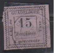 GUADELOUPE           N°  TAXE 8      OBLITERE         ( O 1597 ) - Timbres-taxe