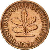 Monnaie, République Fédérale Allemande, 2 Pfennig, 1976, Munich, SUP, Copper - 2 Pfennig