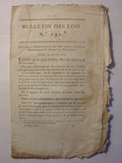 BULLETIN DES LOIS DU 17 JANVIER 1818 - SAISIE DES TABACS DE FRAUDE - Decrees & Laws