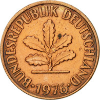 Monnaie, République Fédérale Allemande, 2 Pfennig, 1976, Karlsruhe, SUP - 2 Pfennig