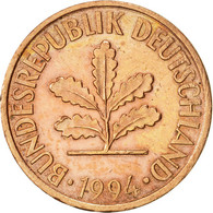Monnaie, République Fédérale Allemande, 2 Pfennig, 1994, Karlsruhe, SUP - 2 Pfennig