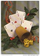 10942- PLAYING CARDS, DICE, MISTLETOE - Playing Cards