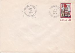 63842- BUCHAREST PHILATELIC EXHIBITION SPECIAL POSTMARK ON COVER, PAINTING STAMP, 1979, ROMANIA - Lettres & Documents