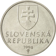 Monnaie, Slovaquie, 5 Koruna, 1994, TTB+, Nickel Plated Steel, KM:14 - Slovaquie