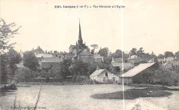 Langon     35      Vue Générale Et Eglise          (voir Scan) - Otros & Sin Clasificación