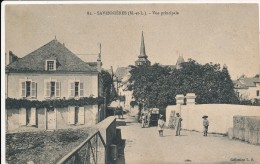 CPA 49 SAVENNIERES Vue Principale Animée - Chalonnes Sur Loire