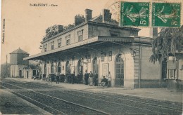 CPA 79 SAINT MAIXENT La Gare - Saint Maixent L'Ecole