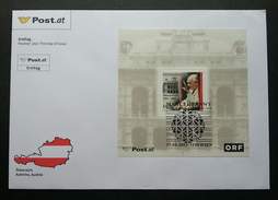 Austria Marcel Prawy 1911-2003 (miniature FDC) - Cartas & Documentos